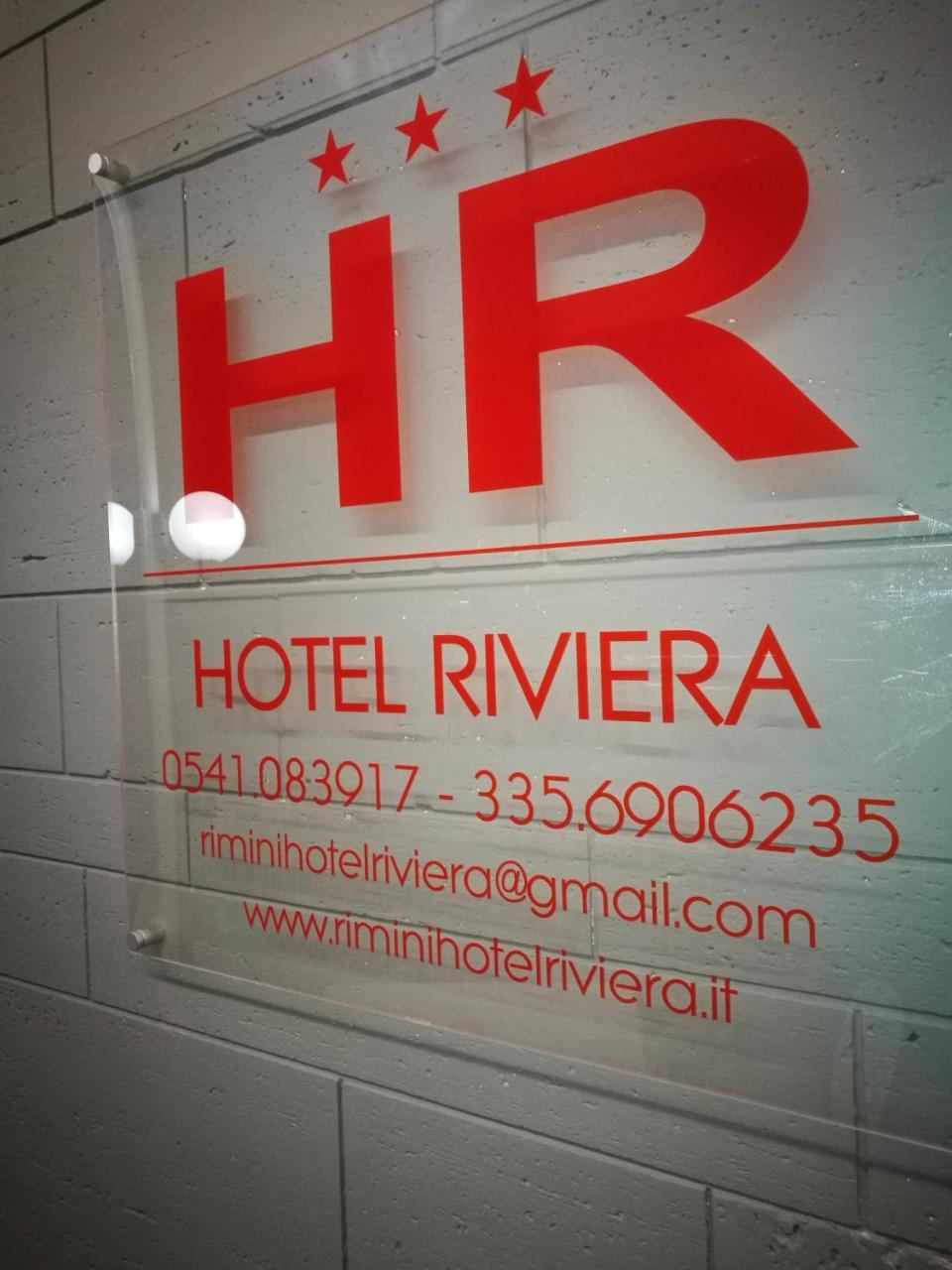 Hotel Riviera Rimini Bagian luar foto